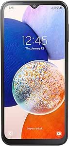 TracFone Samsung Galaxy A14 5G, 64GB, Black - Prepaid Smartphone (Locked)